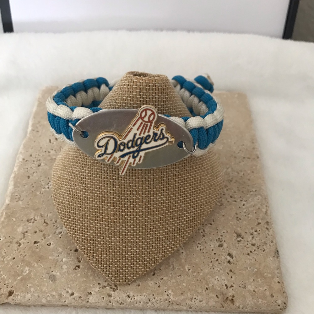 Dodgers Fan Survival Cord Bracelet